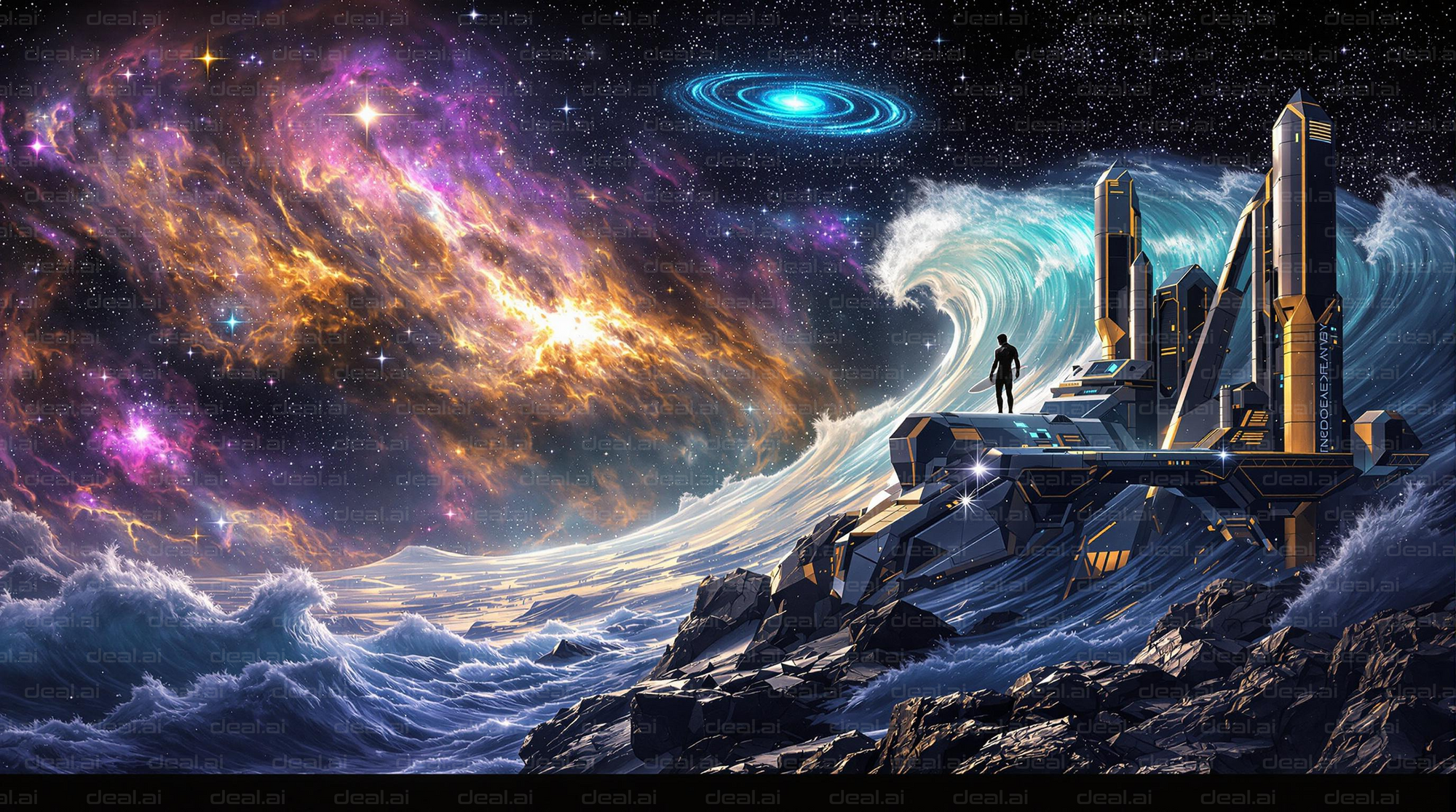 Galactic Surfing Adventure