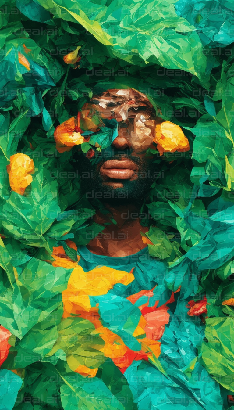 "Camouflaged in Vibrant Nature"