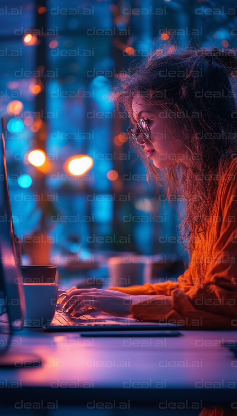 Focused Work in a Cozy, Ambient Space