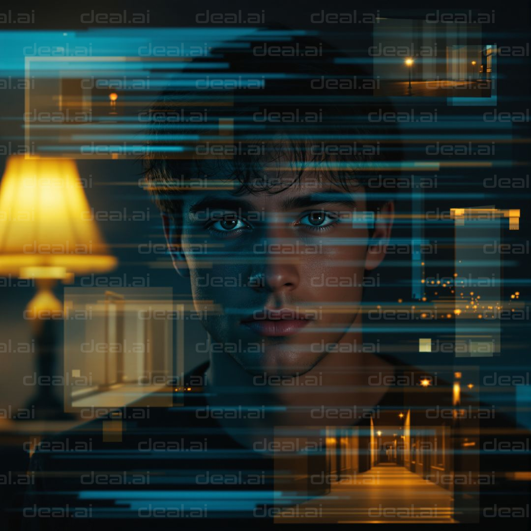Digital Reflections: A Virtual Gaze