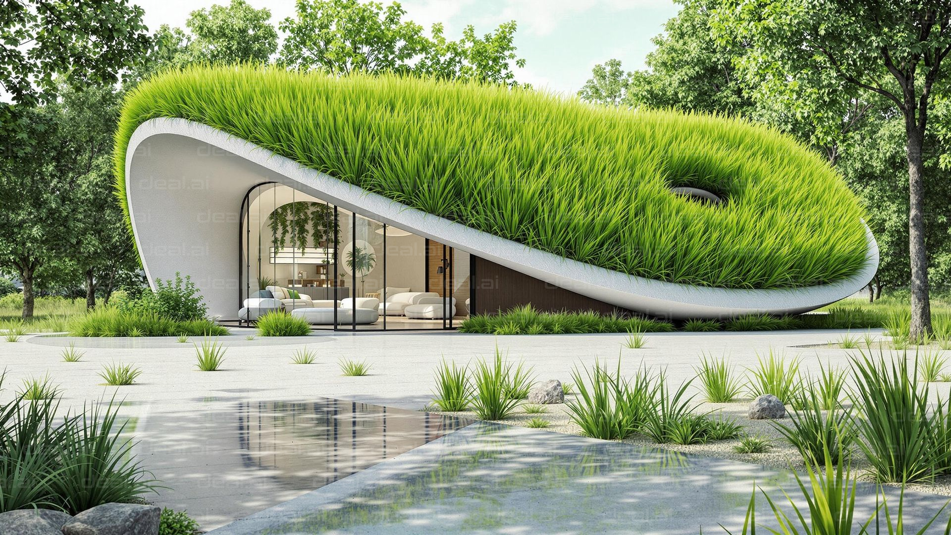 Futuristic Eco House Design