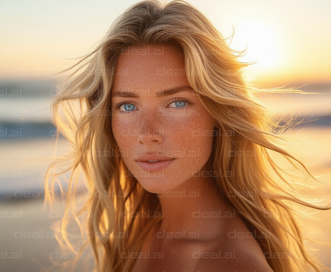 Sunset Beauty at the Beach