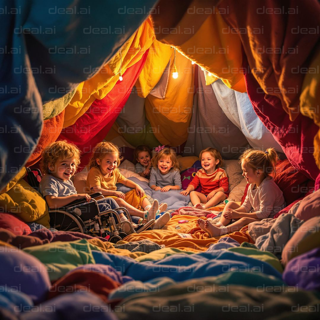 Cozy Blanket Fort Adventure