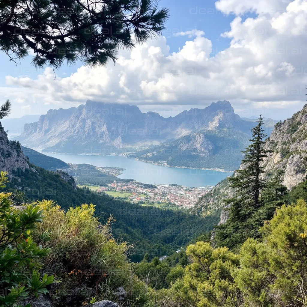 Mountain Lake Viewpoint