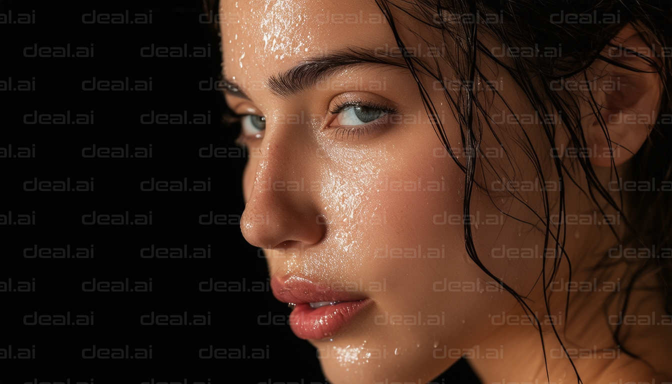 Glistening Elegance Portrait