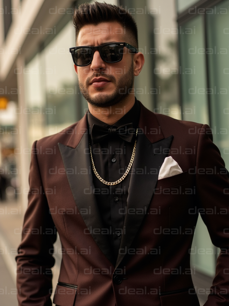 Stylish Man in Sunglasses