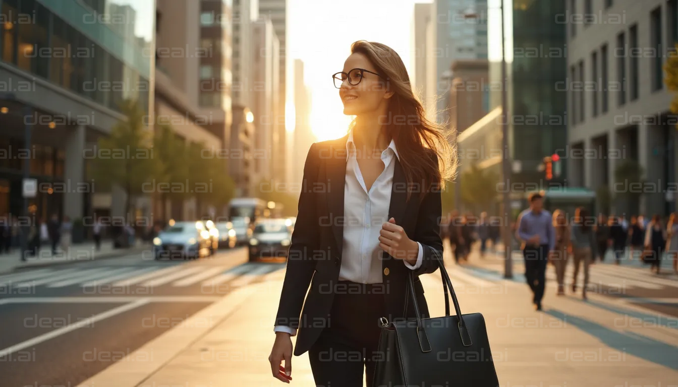 Confident Professional in the City