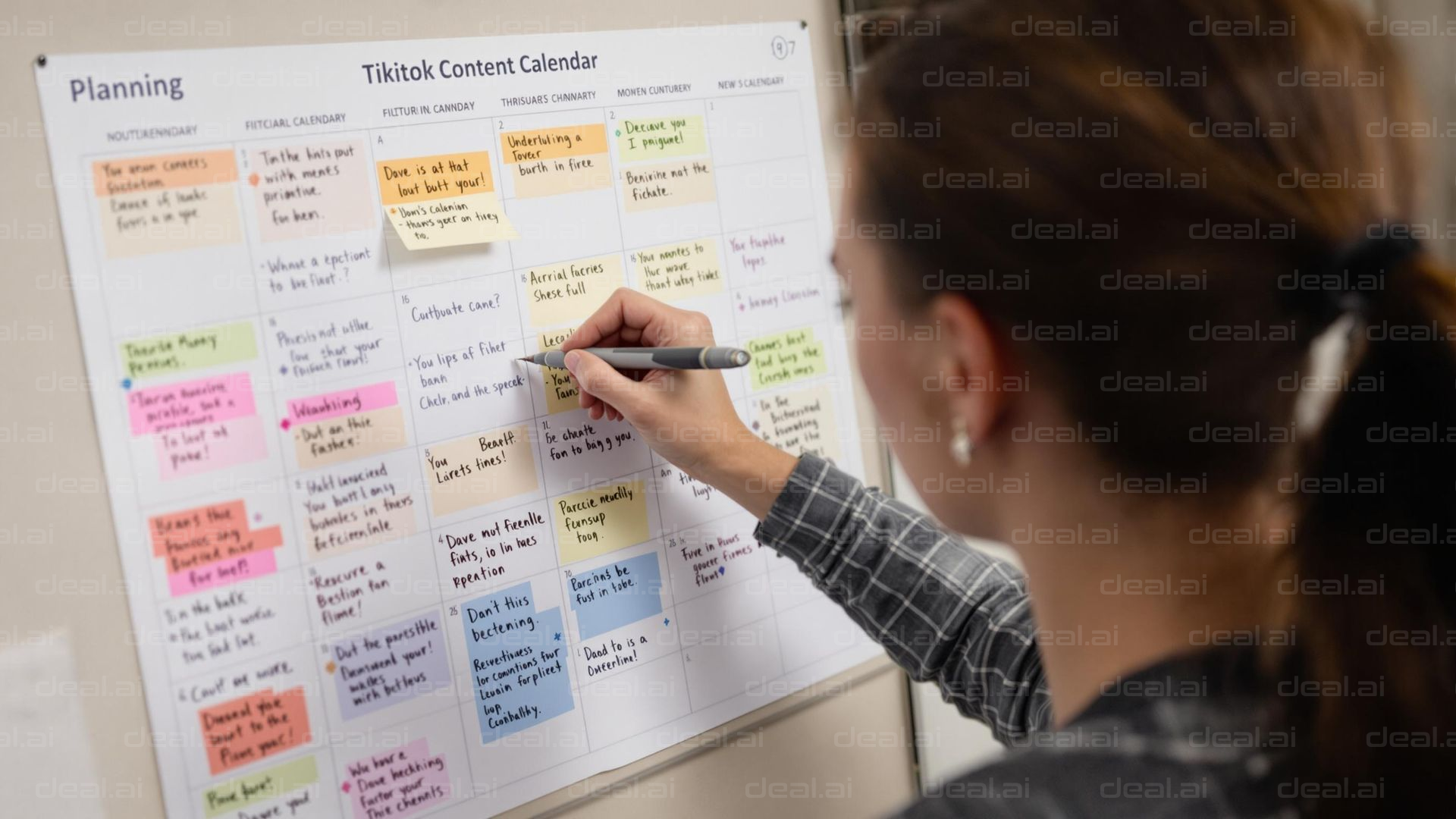 Organizing a TikTok Content Calendar