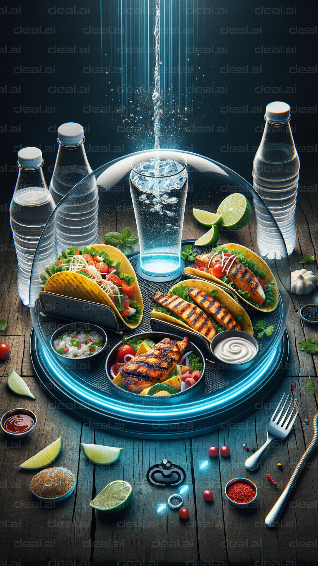 "Futuristic Taco Feast"