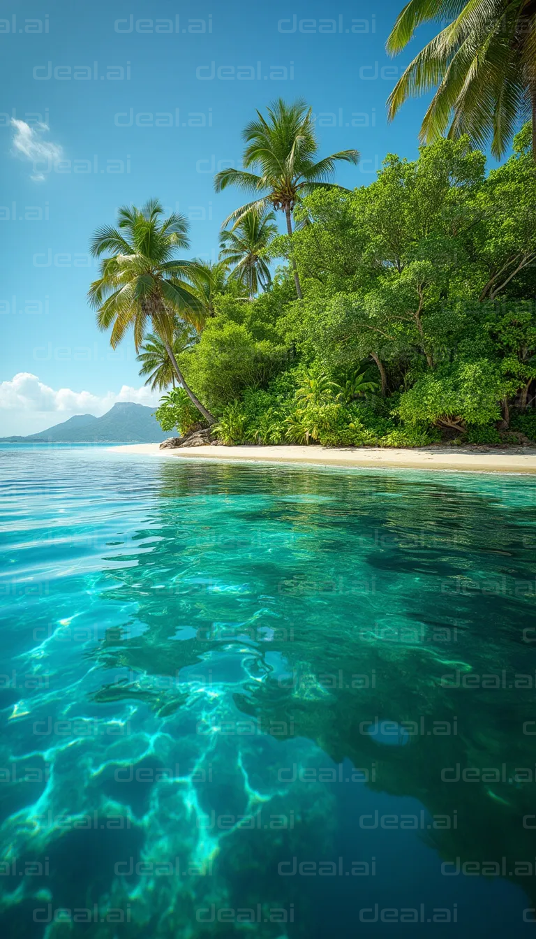 Tropical Paradise with Crystal Clear Water