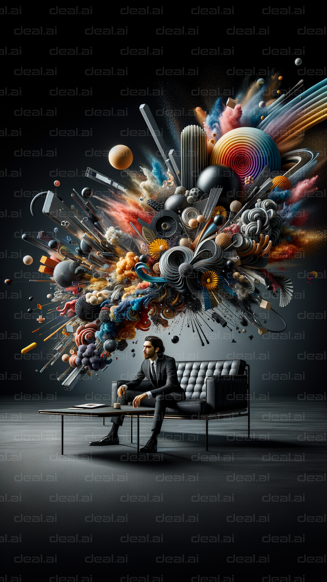 Creative Mind Explosion Artistry