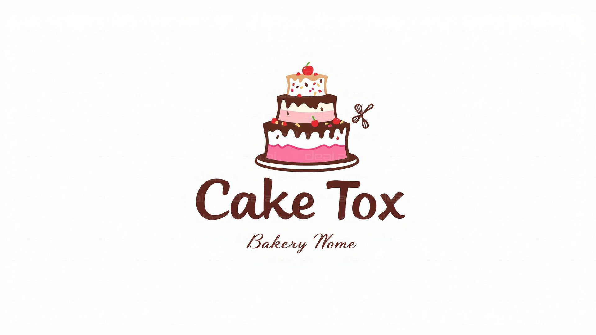"Cake Tox Bakery Logo"