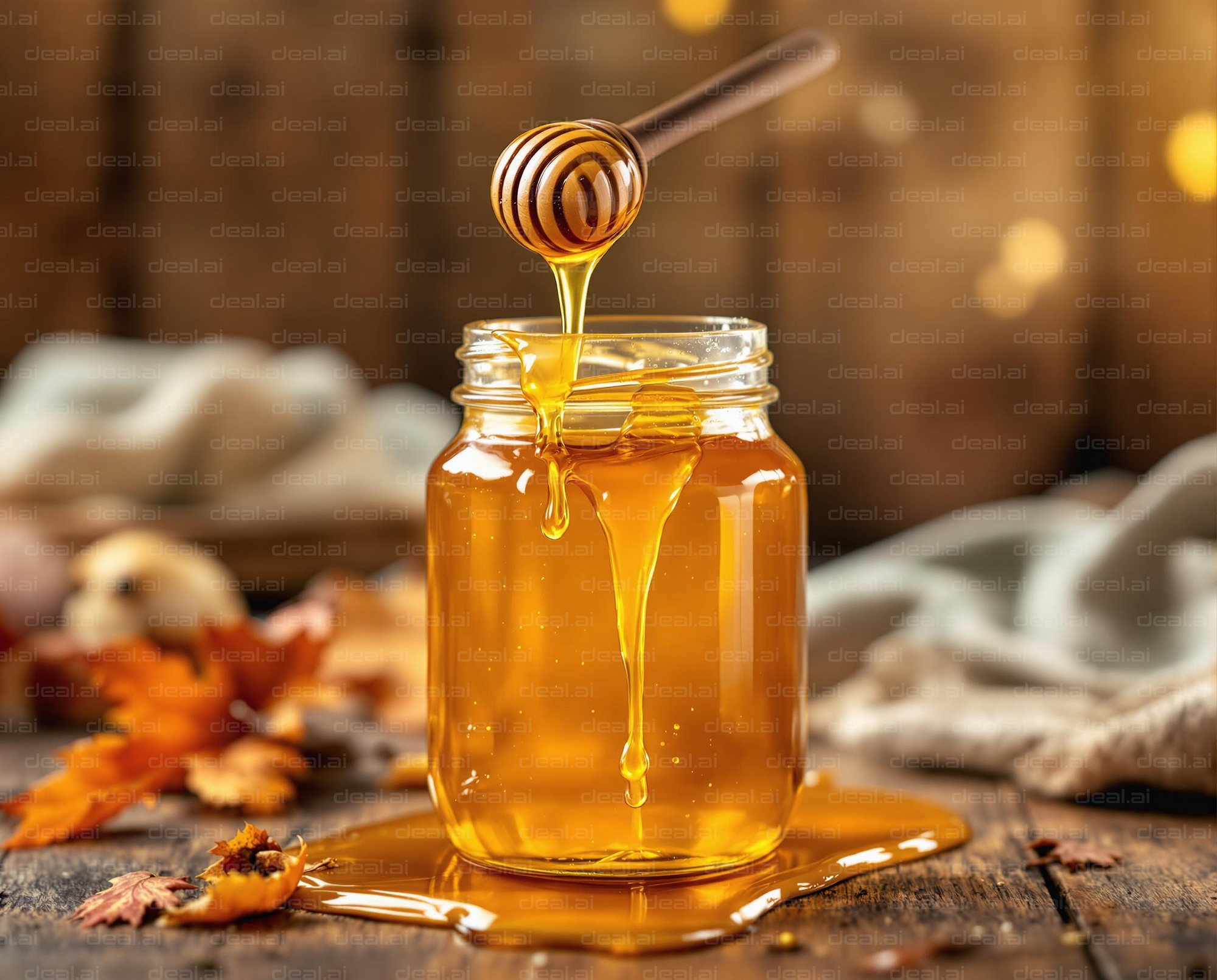 Golden Honey Drizzle Delight